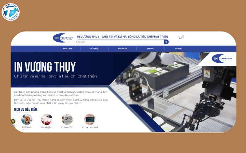 In Vương Thụy - Địa chỉ in cart visit Hà Nội chất lượng